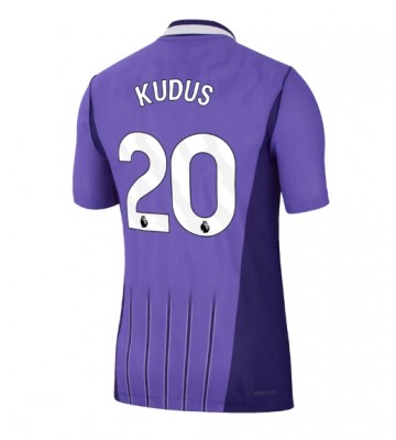 Tottenham Hotspur Mohammed Kudus #20 Tredje Tröja 2026-27 Kortärmad